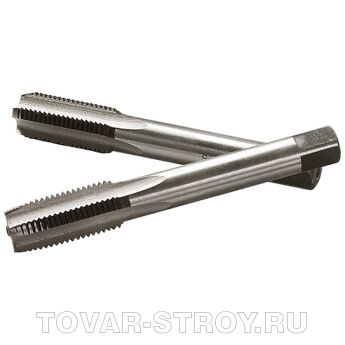 Метчик ручной М12 х 1,5 мм, комплект из 2 шт. СИБРТЕХ