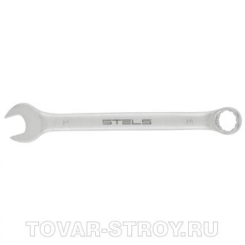 Ключ комбинированный, 36 мм, CrV, матовый хром STELS