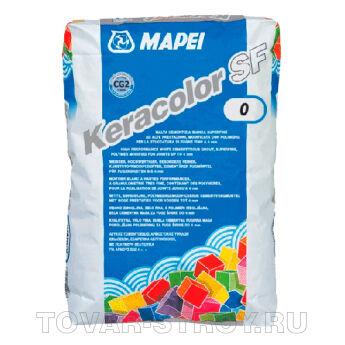 Затирка для швов Mapei Keracolor SF №100, 22 кг