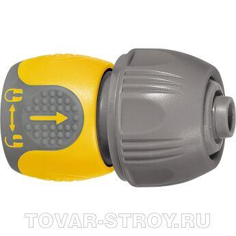 Соединитель для шланга универсальный 1/2"-3/4", двухкомпонентный PALISAD LUXE