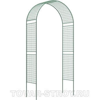Арка Садовая разборная «Сетка широкая» 2,5 х 0,5 х 1,2 метра Россия