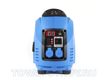 Генератор инверторный ЗУБР (ЗИГ-2000) однофазный, 4-х тактный, 2000/1800 Вт, 220/12 В