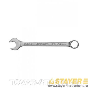 Ключ комбинированный STAYER MASTER 27085-24, 24мм