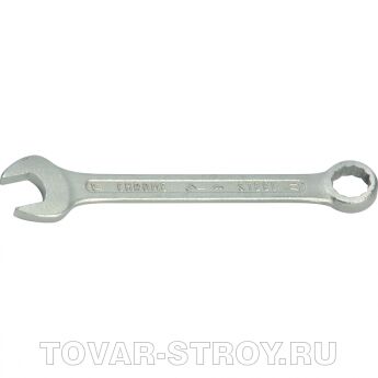 Ключ комбинированный, 12 мм, оцинкованный (КЗСМИ) Россия