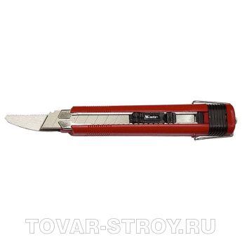 Нож, 18 мм, два выдвижных лезвия, (нож, 18 мм, и пилка) MATRIX MASTER