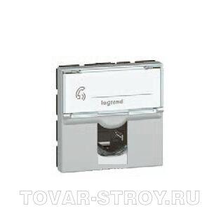 MOSAIC RJ45 UTP кат5е 2мод бел