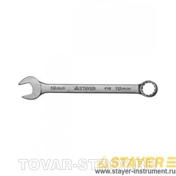 Ключ комбинированный STAYER MASTER 27085-19, 19мм