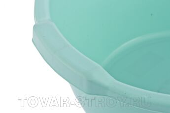 Таз пластмассовый круглый 8 литров ТМ Elfe light Россия