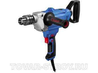 Дрель-миксер ЗУБР ПРОФИ реверсивная (ЗДМ-1200 РММ2) 1200 Вт, 160 Н-м, патрон 16 мм, 0-850 обр/мин