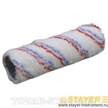 Ролик STAYER 2-02030-18 ПОЛИАМИД АМИЛАН ПРОФИ ворс 12 мм, бюгель 8 мм, 48x180 мм