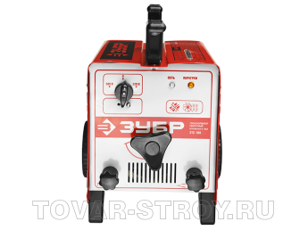 Сварочный трансформатор ЗУБР (ЗТС-180) 180 А мах, 60 А min, 9.6 кВа, электроды 2-4, без вилки