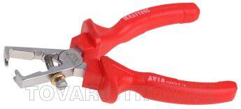 Диэлектрические клещи для снятия изоляции KRAFTOOL "AVIA" 22002-9-16/160мм