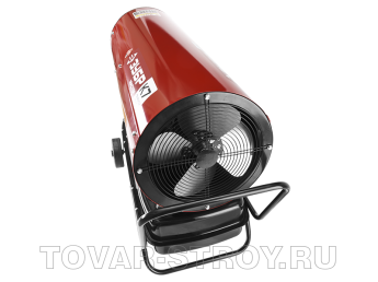 Пушка дизельная прямого нагрева ЗУБР (ДП-К7-65000-Д) 65 кВт, 1600 м3/час, 55.5 л, 6 кг/ч, дисплей