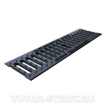 Решетка водоприемная Basic РВ-10.14.50 щелевая чугунная ВЧ, кл.С 500х136х15 (20303)