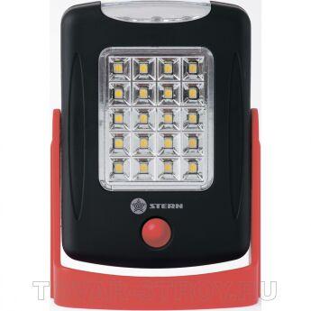 Фонарь для ремонтных работ Inspector, 20+3 Led, магнит, 3хААА Stern
