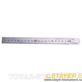 Линейка STAYER 3427-020 PROFI из нержавеющей стали, 0,2 м