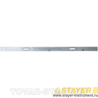 Правило-уровень STAYER 1075-2.5 PROFI, алюминиевый, 2 глазка, 2 ручки, 2,5 м