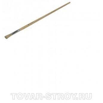 Кисть плоская тонкая STAYER 0124-10 UNIVERSAL-STANDART, светлая натуральная щетина, деревянная ручка, N-10х11 мм