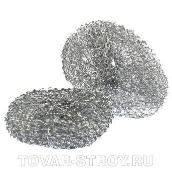 Скраб для посуды, 2 шт., металлический Elfe