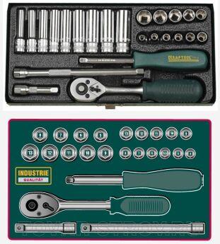  .  KRAFTOOL (1/4") , Cr-V, . , 24  (27890-24) 