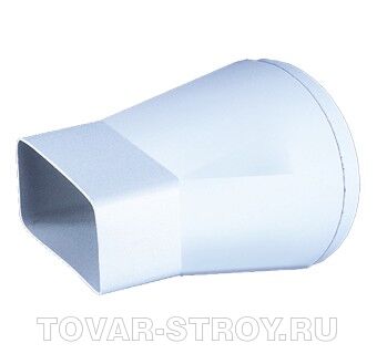 Переходник плоский-круглый 204х60/150