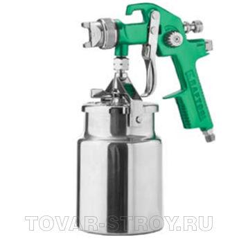 Краскопульт пневматический KRAFTOOL AirKraft HVLP, с нижним бачком 06520-1.4
