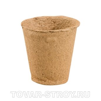 Торфяной горшочек 60*60 мм, круглый Россия