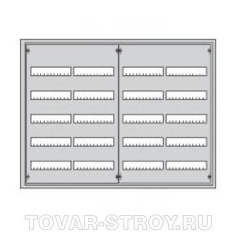 Щит ABB AT54 824х1074х140 5ти рядный (240 модулей)