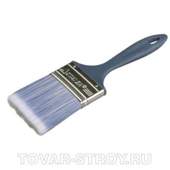 Кисть плоская STAYER 01082-20 AQUA-EURO, искусственная щетина, пластмассовая ручка, 20 мм