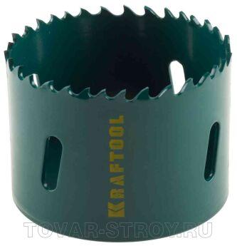 Коронка биметаллическая KRAFTOOL EXPERT 29521-060 / 60 мм