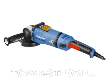 Болгарка ЗУБР ПРОФИ (УШМ-П125-1400 ЭПСТ) 1400 Вт, 125 мм, 3000-9500 об/мин