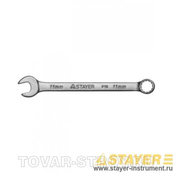 Ключ комбинированный STAYER MASTER 27085-11, 11мм