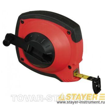 Мерная лента STAYER SPEED 3:1, с ускоренной смоткой, 15мх10 мм, 2-34163-15