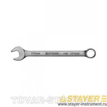 Ключ комбинированный STAYER MASTER 27085-17, 17 мм