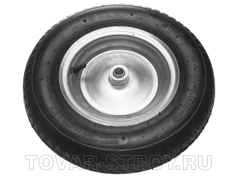 Колесо для тачки ЗУБР (39911-W) 380 мм, посадочный 16 мм