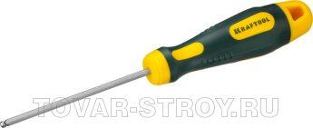 Отвертка KRAFTOOL "EXPERT" X-Drive 250075-3-075/шестиграник, НЕХ3х75мм