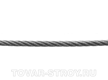 Трос металлический DIN 3055, 3 мм (200 м)