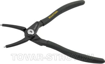 Съемник стопорных колец KRAFTOOL (22812-3) с прямыми губками, внешний, 175 мм