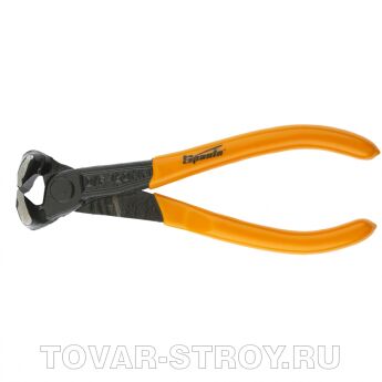 Клещи Black Head, 160 мм, торцевые, обрезиненные рукоятки SPARTA