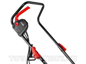 Газонокосилка электрическая ЗУБР (ЗГКЭ-42-1800) 1800 Вт, ш/с 420 мм, высота 25-75 мм, 35 л, 11 кг, 5 позиций