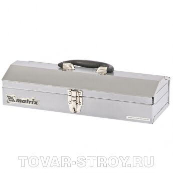 Ящик для инструмента, 410 х 154 х 95 мм, металлический MATRIX