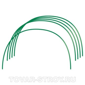 Парниковые Дуги в ПВХ 0,6 х 0,85 метра 6 штук, диаметр проволоки 5 мм. Россия