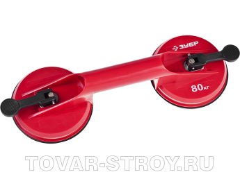 Стеклодомкрат пластиковый ЗУБР (33724-2) 80 кг, двойной