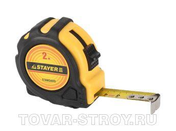 Рулетка STAYER STANDART 34025-10, обрез. корпус 10м/25 мм