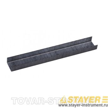 Скобы STAYER 31610-10 PROFI закаленные, тип 140, зеленые, 10 мм, 1000 шт