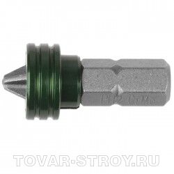 Бита KRAFTOOL EXPERT 26128-2-25-1 с ограничителем (РН 2, 25 мм, 1 шт)