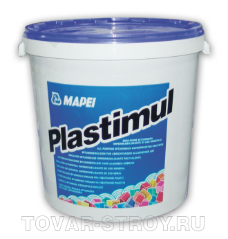 PLASTIMUL, битумная гидроизоляция 20 кг