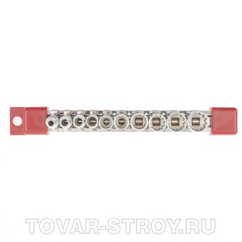 Набор универсальных торцевых головок 1/4", Spline, CrV, 10шт., 4-13мм MATRIX