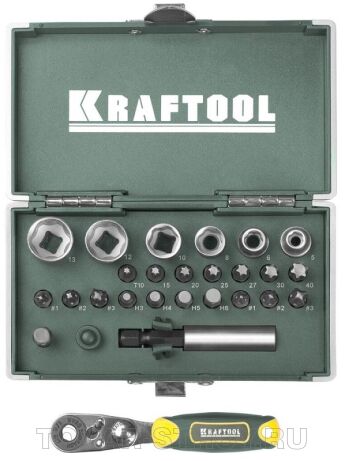      -, 1/4" KRAFTOOL "PERT" "X-Drive" 26065-H26 (26 ) 