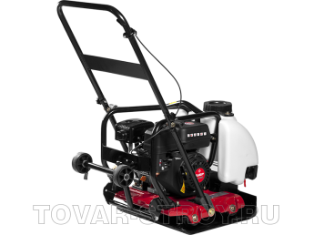 Виброплита прямого хода ЗУБР ПРОФИ для асфальта (ЗВПБ-15 А) бензин, 15 кН, 93.5 кг, 530х500 мм, ЗУБР РХ180